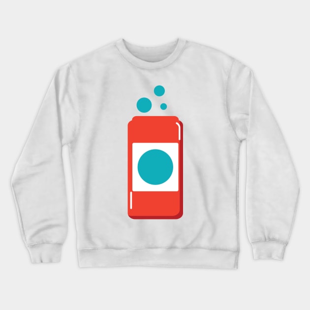 Soda Crewneck Sweatshirt by Jonathan Wightman